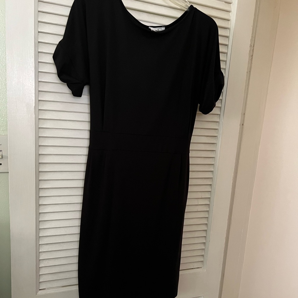 Cute black cotton dress